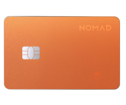 Akcesoria GSM i GPS Nomad Tracking Card Pro Find My Stellar Orange